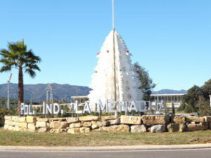 Detalle navideño en La Menacha
