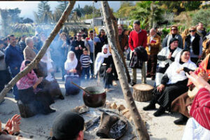 Pelayo se transforma en un gran Belén viviente