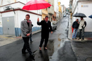 Vías y Obras acomete mejoras en cinco calles de La Bajadilla