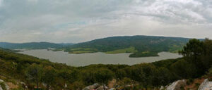 Los embalses de la comarca se encuentra a la mitad de capacidad, un 15% menos que hace un año
