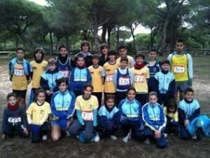 Cinco triunfos para el Promoción Algeciras en el Cross de La Barrosa
