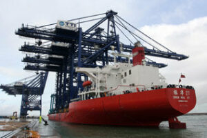 LLegan otras cuatro grúas, con ella TTIA comenzará su actividad en abril