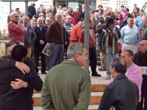 Colimon recibe el calor de sus pacientes