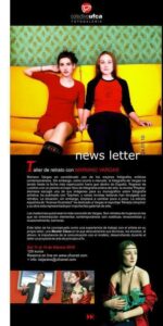 La UFCA organiza un taller de retrato con Mariano Vargas