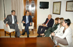 El consejero de Innovación y Ciencia se reunió con Herrera y España