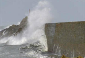 Previsto aviso amarillo este miércoles por oleaje en el Estrecho de Gibraltar