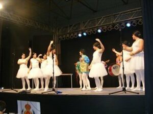 Una chirigota de "Puntillitas"