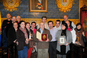 Domingo Martín García, encargado del reloj de la torre de La Palma durante 55 años, merecido homenaje