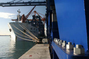 TTIA recibe el último envío de grúas y su terminal empezará a operar en primavera