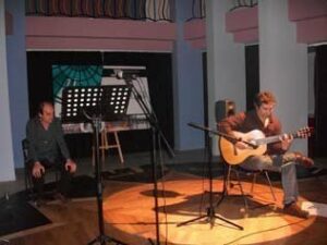 Pepe Maestro y Nono García triunfan en el Kursaal con el espectáculo Mar Mediante"