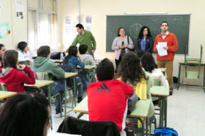 Alumnos de Baelo Claudia participan en el curso "Sin participación no hay democracia"
