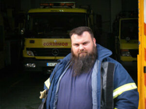 Un bombero Algecireño en huelga de hambre