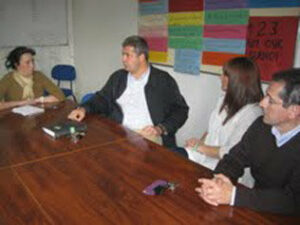 Los andalucistas informan a CCOO sobre la persecución de militantes andalucistas en el Ayuntamiento de Algeciras