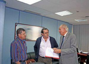 UGT entrega en la Junta de Andalucía y a los empresarios un manifiesto para fomentar políticas de Salud Laboral