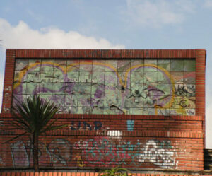 La Trocha denuncia el abandono del mural de Barroso