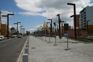 Las obras de reurbanización del Río de la Miel pueden estar acabadas a finales de mayo