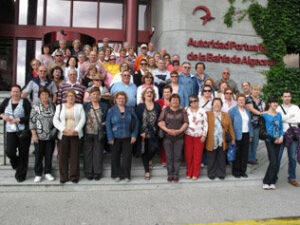 Vecinos del Centro de Día Sur" del Saladillo visitan las instalaciones del Puerto Bahía de Algeciras