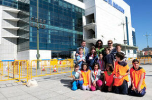 Alumnos algecireños aprenden las normas básicas sobre educación vial