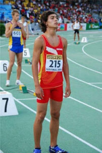 El atleta algecireño Alfonso Holgado a Moscú con la Selección Española