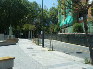 La reapertura de Blas Infante permitirá normalizar cinco líneas de autobuses urbanos