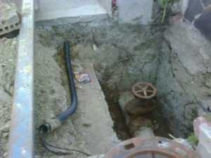 El PA denuncia la falta de seguridad en las obras de la calle Trainera en San Garcia