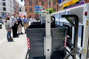 Inaugurados los nuevos contenedores soterrados de Algeciras