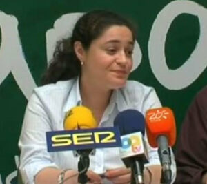 Inmaculada Nieto es por el momento la única candidata de IU propuesta para la alcaldía