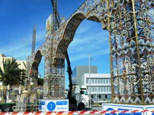 Algeciras ya huele a Feria: a falta de nueve días hacemos un recorrido por el recinto ferial