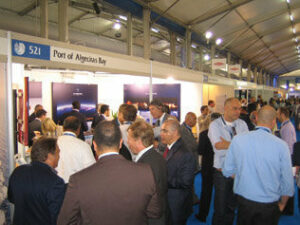 El stand de Algeciras en Posidonia 2010, punto de encuentro con éxito