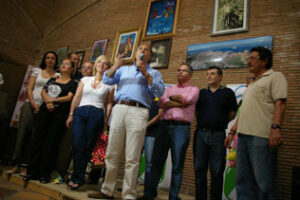 Landaluce vaticina en el Club Botafuegos un triunfo del PP para acabar con un nefasto alcalde