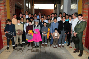 Gran Éxito de la Novillada en Clase Práctica