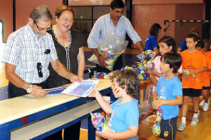 Clausurado el primer turno del Campamento Multideportes celebrado en el pabellón municipal