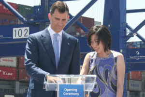 El Príncipe de Asturias pone a Algeciras como ejemplo a seguir para otros puertos