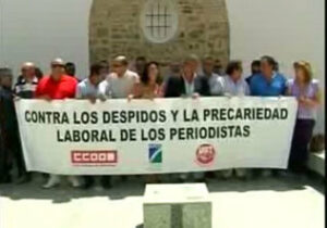 CCOO en contra del despido de los trabajadores de Andalucía Directo en la comarca