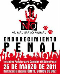 Hoy a las 19:30 en el Llano Amarillo, manifestación contra el maltrato animal en Algeciras