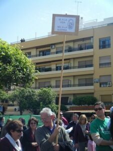 Algecireños se concentran en la Plaza Alta a favor de la vida