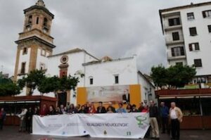 La sociedad algecireña vuelve a mostrar su rechazo a la violencia de género