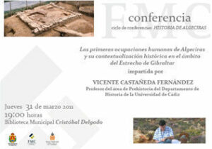 Conferencia sobre las primeras ocupaciones humanas en Algeciras