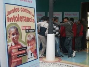 Menores del Centro de Acogida de Nuestra Señora del Cobre visitan el Kursaal
