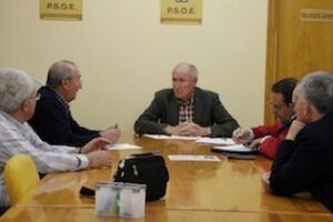 España recoge propuestas de la Peña Cultural y Taurina Bono Las Palomas