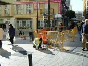 El PP pide al Ayuntamiento que solucione las obras de la calle Trafalgar