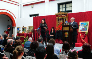 La Exaltación de la Saeta llena el patio de la Fundación de Cultura José Luis Cano