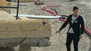 El PA se preocupa ante el mal estado de la playa del Rinconcillo