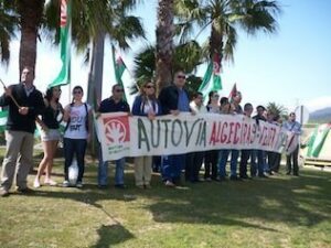 Los andalucistas han vuelto a reivindicar la autovía Algeciras-Vejer