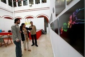 Fran Montes y Carlos Rasgado, exponen su creatividad en la Fundación de Cultura
