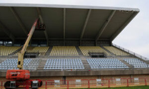 La visera del Nuevo Mirador estará terminada en un mes