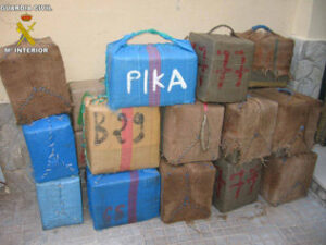 Decomisan en Bolonia 679 kilos de hachís