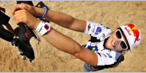 Gisela Pulido compite en Francia