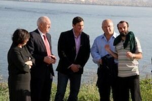 El algecireño Juan Diaz Lima confecciona un anuncio de campaña para el PSOE