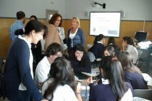 Alumnos del Huerta de la Cruz" se acercan a las energías renovables de la mano del Inmucona